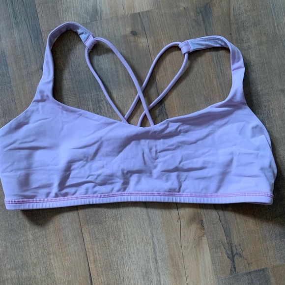 Lululemon bra in light pink. - Picture 2 of 4